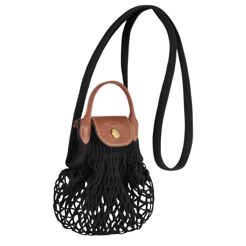 Mesh Bag Donna Longchamp Le Pliage Filet XS Nere | PBVXS-1235