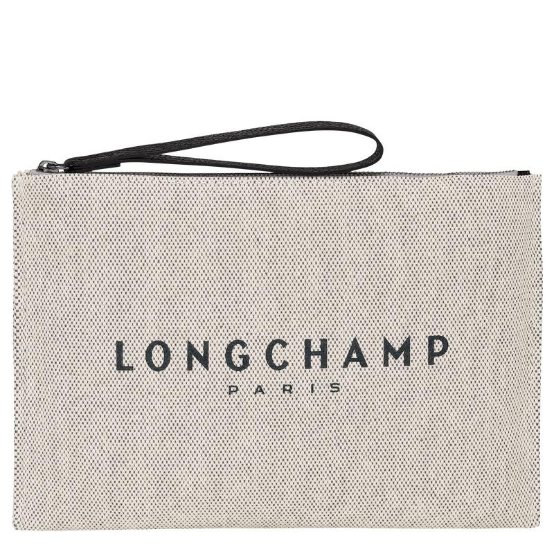 Pochette Donna Longchamp Essential Bianche | GMJCT-2569