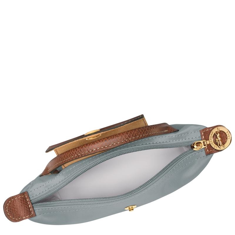 Pochette Donna Longchamp Le Pliage Original with handle Grigie | LMRJB-9621