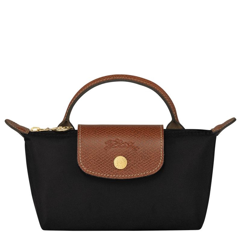 Pochette Donna Longchamp Le Pliage Original with handle Nere | CGOZV-3865