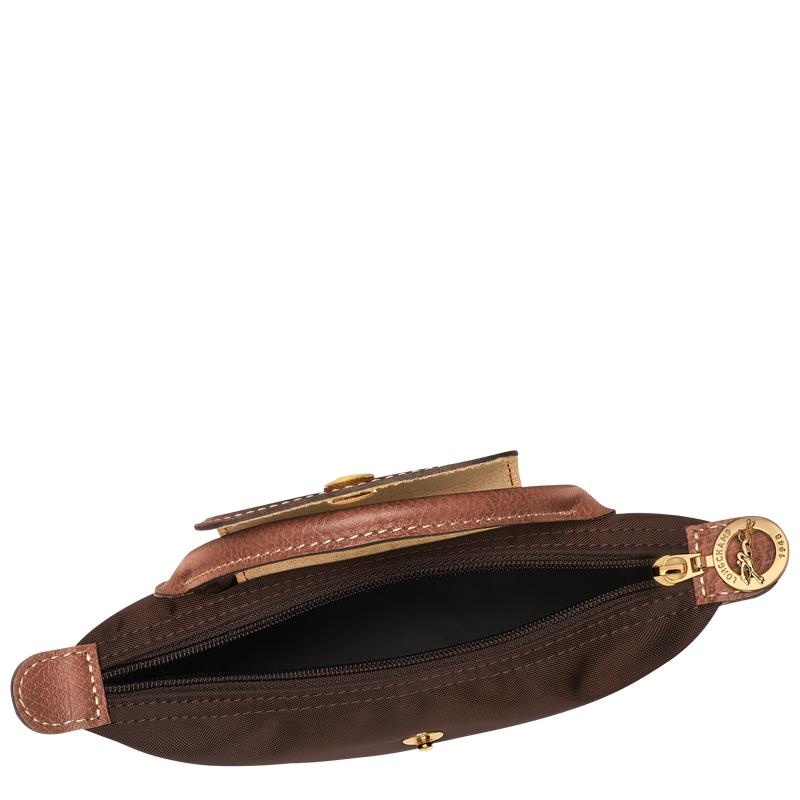 Pochette Donna Longchamp Le Pliage Original with handle Marroni | KDHGL-2397