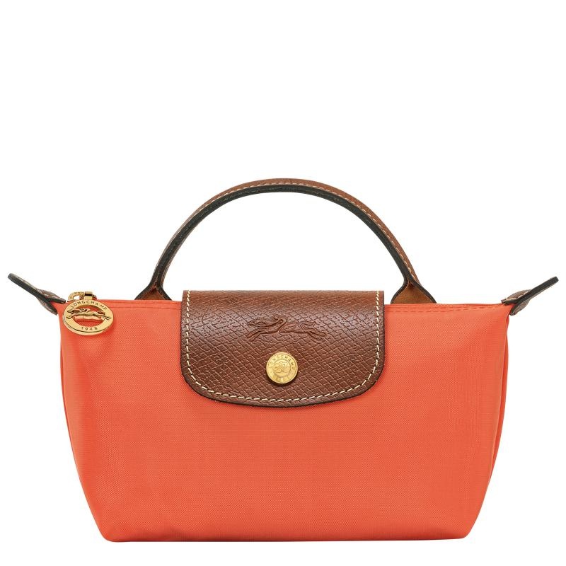 Pochette Donna Longchamp Le Pliage Original with handle Arancioni | CEBPW-4136