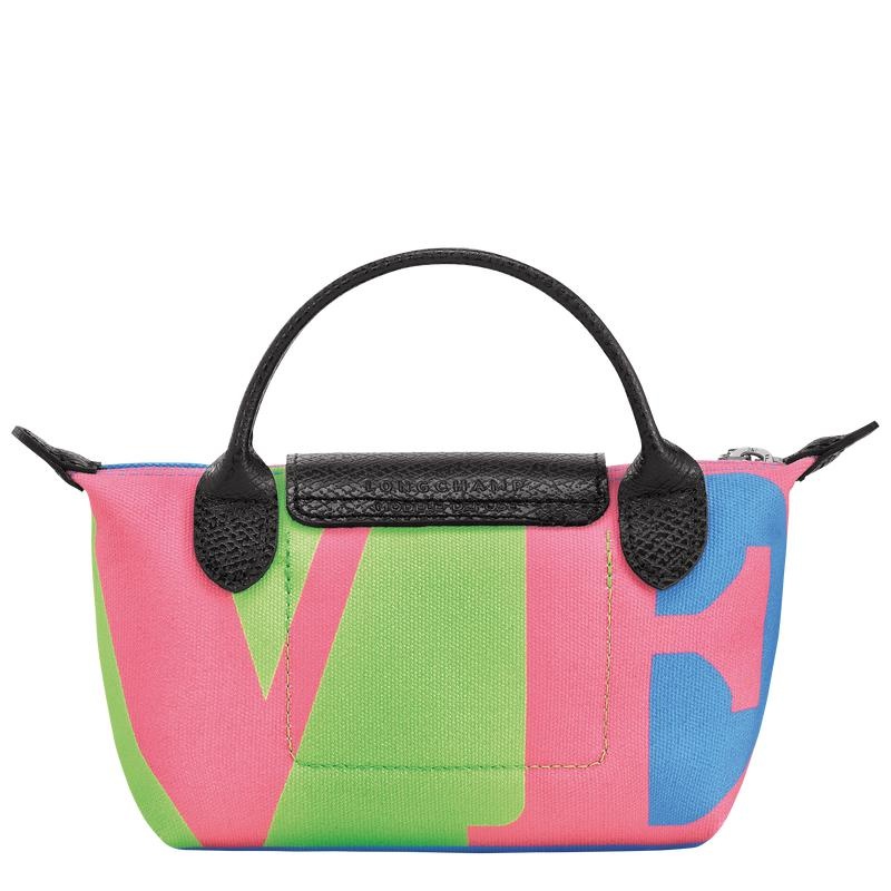 Pochette Donna Longchamp x Robert Indiana Rosa | TXNGP-1764