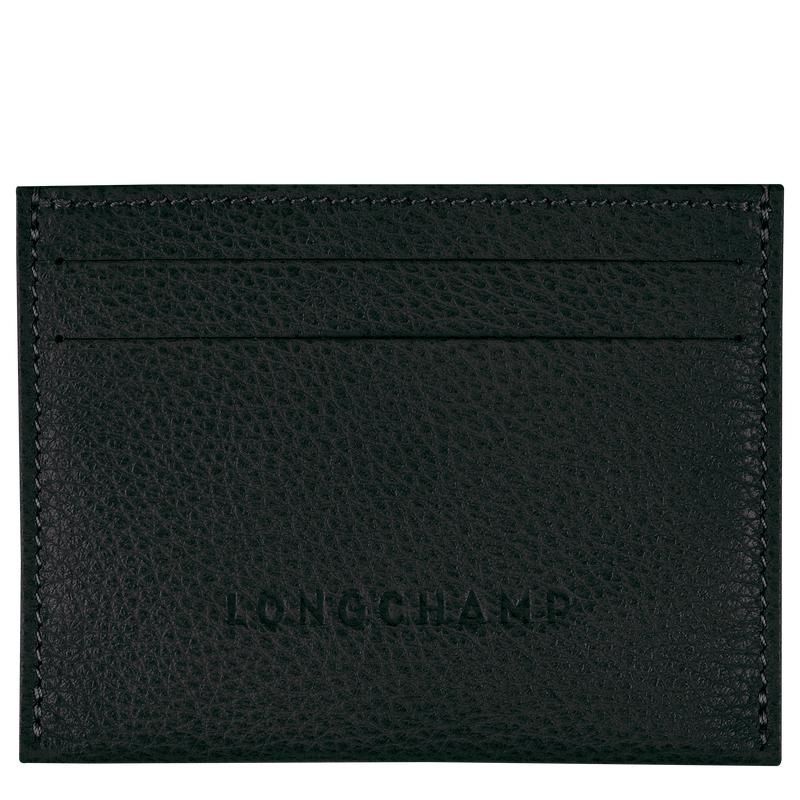 Portacarte Uomo Longchamp Le Foulonné Nere | RPVJG-3417