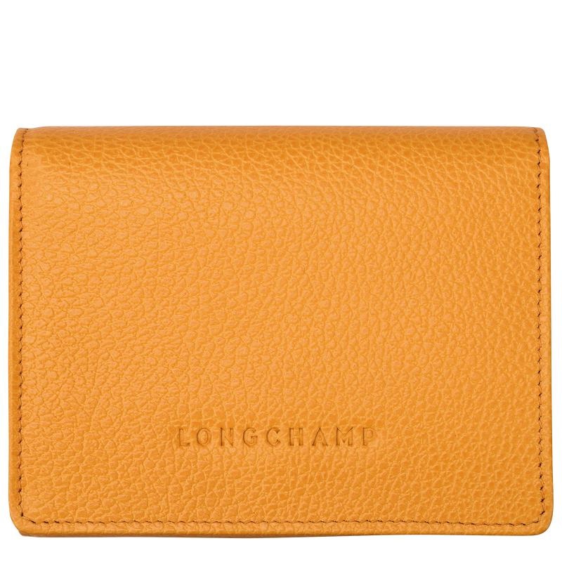 Portafogli Donna Longchamp Le Foulonné Albicocca Arancioni | FRZUX-3615