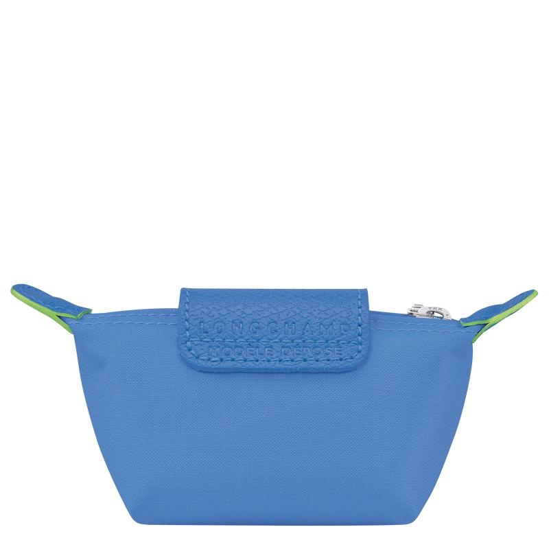 Portamonete Donna Longchamp Le Pliage Green Blu | RJBXL-4897