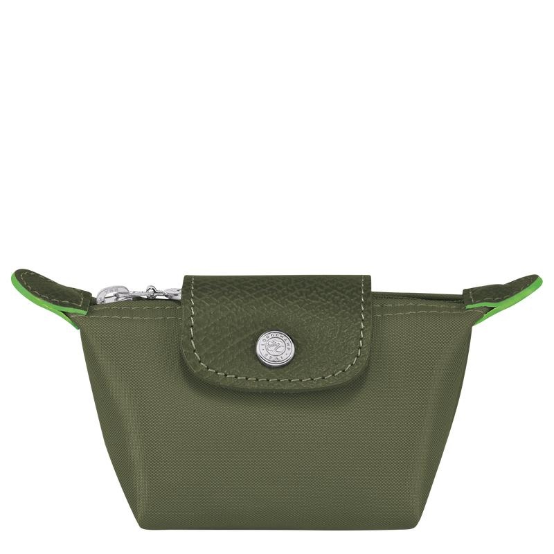 Portamonete Donna Longchamp Le Pliage Green Verdi | SKIWO-6125