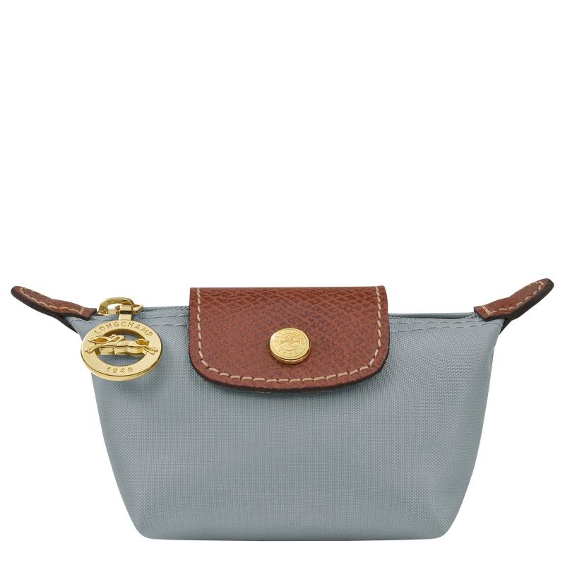 Portamonete Donna Longchamp Le Pliage Original Grigie | JDXQV-7068