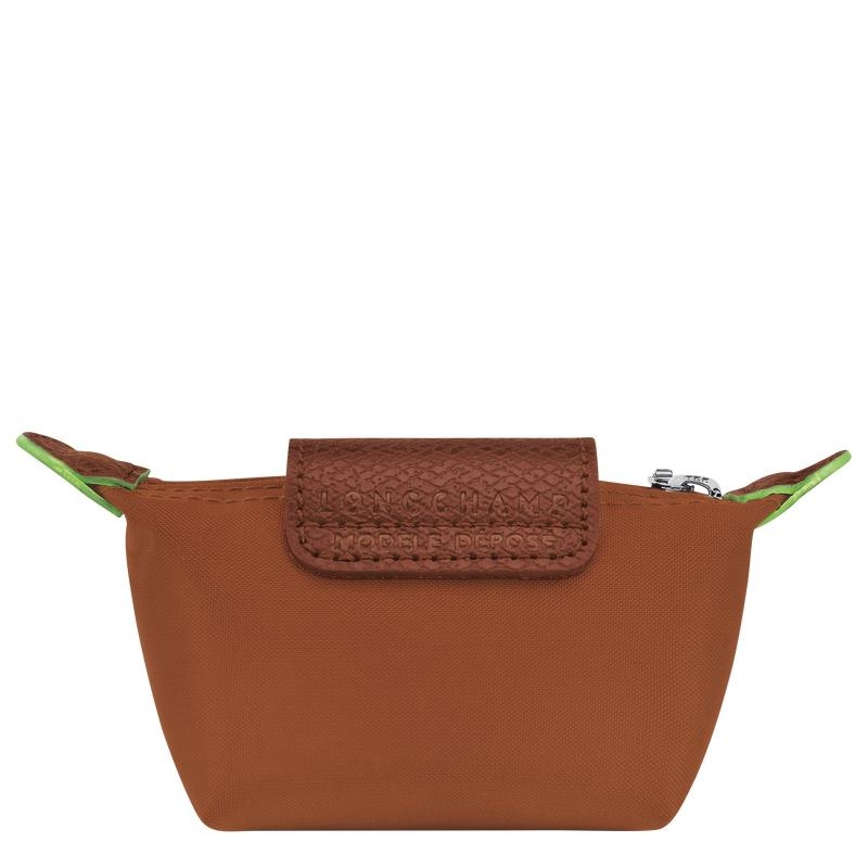 Portamonete Uomo Longchamp Le Pliage Green Marroni | XJIPL-4739