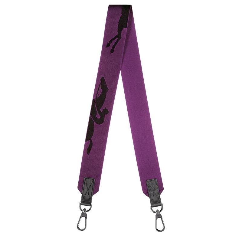 Shoulder Straps Uomo Longchamp 3D Viola | JROLX-6845