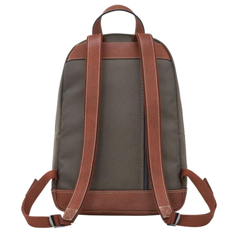 Zaini Uomo Longchamp Boxford Marroni | IXRKC-3210