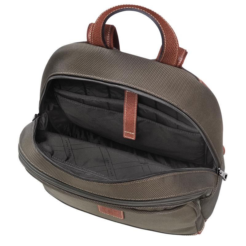 Zaini Uomo Longchamp Boxford Marroni | IXRKC-3210