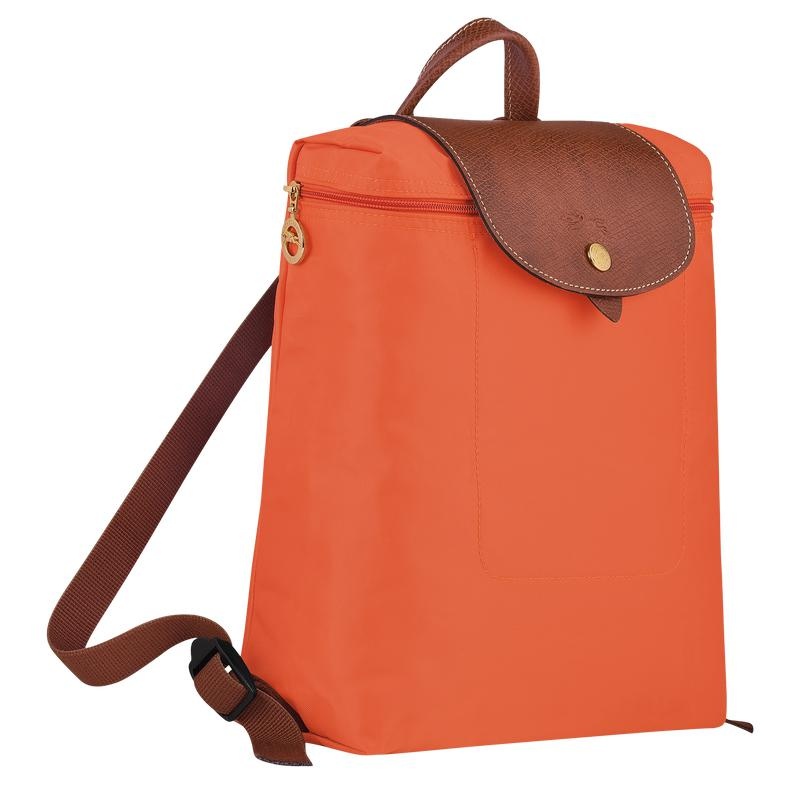 Zaini Uomo Longchamp Le Pliage Original M Arancioni | IRGKB-8613